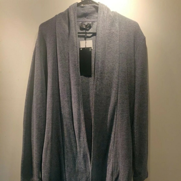 Zara Other - Zara Mens Size M Cardigan Sweater Blueish Gray New
